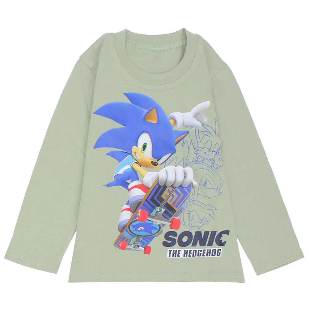 Long-Sleeved Sonic Pajama